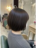バレイヤージュナチュラルショート