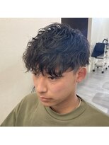 メンズサロン ハリウッド(HOLLYWOOD)&nbsp;ショートシャドウシャドウパーマ