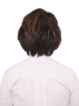 えがお美容室 50代・60代の方に☆華やかひし形ショートボブ