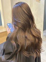 ジーナ 渋谷駅前(Zina)&nbsp;【zina渋谷】レイヤーカット×ナチュラルブラウン