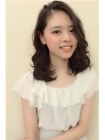 ラウンジ モリオ イケブクロ(Lounge MORIO Ikebukuro) 【morio池袋】黒髪クラシカルカールロブ