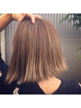 ヘアーデザイン ピニック(hair design P2C) ナチュラルグラデーションカラー