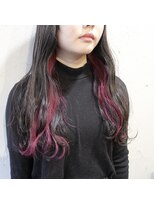 デコヘアーフラッペ(DECO HAIR frappe)&nbsp;ピンクのインナーカラー