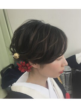 ヘアアンドケア エジェリラボ(hair&care egerie lab) お呼ばれ和装arrangeヘア