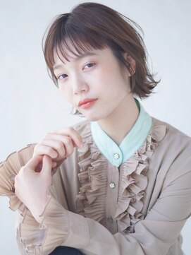 アッド バイ ケーツー(add by K-two) オン眉×重軽ボブ【add】/心斎橋&難波&堀江&新町