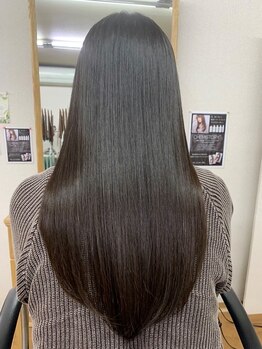 ヘアーバズール(hair Buzl)の写真/【旭川では希少！全メニューにフルボ酸使用】体験したお客様からも熱い支持！リピーターさん続出中☆