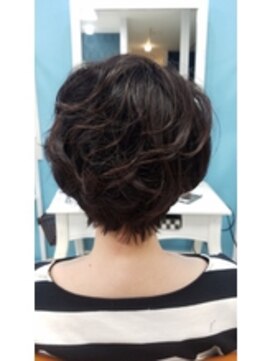 アラワラブルー(arrawarra blue) メリハリショートヘア/20代/30代/40代/50代/倉敷駅/白楽町