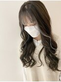 【S4】ice gray× face framing