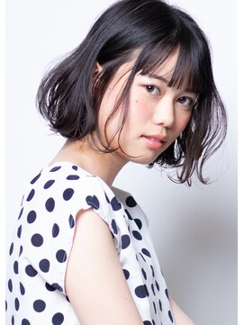 コルテヘアー(corte.hair) スモーキーブラウンボブ