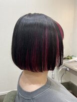 クーラペ(Cura Per hair garden) インナーカラー【下ろしてても透けてみえる】
