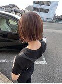 切りっぱなしボブ