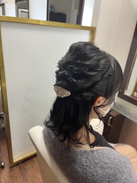 アムズヘアーファム クルリンパアレンジ