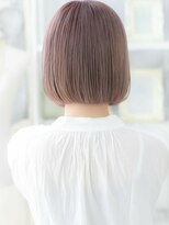 モッズヘア 越谷(mod's hair)&nbsp;■ミルクティーピンク美髪前下がりボブ309-2★越谷10代20代30代
