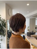 脱白髪染め×ショートボブ30代40代50代 5