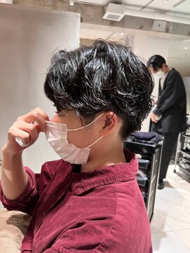 ガリカ(Gallica kinshicho) 【定元剛志】大人ニュアンスパーマ/艶髪束感カーリーマッシュ