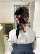 エミィ(emme)&nbsp;【emme×石崎】ヘアセット/卒業式リボンアレンジ