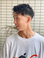 スウェル 船橋店(Swell)&nbsp;ハイライト/マッシュパーマ/ウルフ/波巻き/メンズ