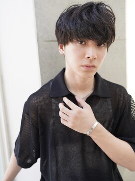 ニコ トウキョウ(nico TOKYO) メンズ/センターパート/横分けセンターパート/ハイライト