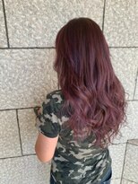 ライズ バイ レボ 柏店(RISE by REVO)&nbsp;大人かわいい/レイヤーロング/グレーベージュ/前髪パーマ/柏