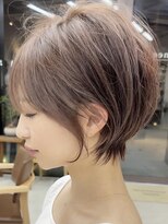 ラフ 新宿(Laff)&nbsp;似合わせカット20代30代40代50代丸みショートくびれショートボブ