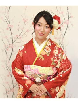 美髪 ヘアサロン(美髪 Hair salon) 赤系古典★振袖レンタル