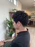 ＜メンズおすすめ＞＜頭皮対策＞カット＋濃密泡クレジングスパ　6600→5500