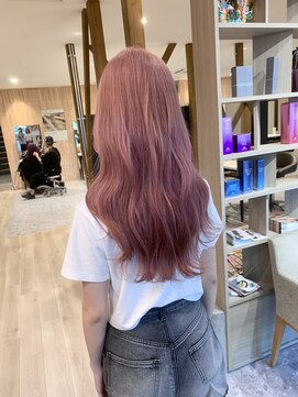 アヴァンス ジェイアール和歌山店(AVANCE.) 派手髪×韓国風×ハイトーン×ピンクカラー