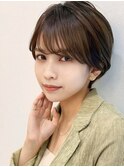 ショート/ショートボブ/20.30代に人気/簡単スタイリング