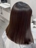 【柔らかい仕上がり♪】カット＋縮毛矯正 ￥22000