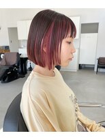 プル(puLL)&nbsp;デザインカラーボブ