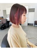 デザインカラーボブ