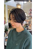 ハンサムショート/黒髪ショート/ショートヘア