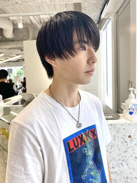 ユーフォリア 渋谷グランデ(Euphoria SHIBUYA GRANDE) ナチュラルマッシュ　清潔感　メンズショート