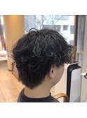 【MEN'S HAIR】マッシュウルフ×シャドウパーマ