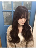 デイズ(DAYS) 重めロング　ラベンダーブラウン
