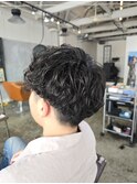 スペインカールスパイラルパーマ大分メンズパーマ