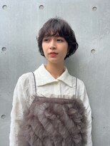 エディット トウキョウ(e.dit tokyo)&nbsp;【e.dit tokyo Misa】ショートボブ透明感カラーパーマ