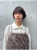 【e.dit tokyo Misa】ショートボブ透明感カラーパーマ