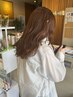 似合わせカット+オーガニックカラー+毛髪補修+うる艶トリートメント