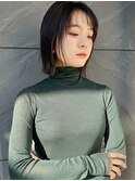 【MINX】くびれヘア＋くすみベージュハイライトカラー_表参道