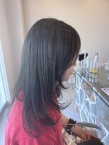 アチーブティルスマートサロン 豊川末広通店(achieve till Smart Salon)&nbsp;ダークオリーブベージュ透明感ブリーチダブルカラーレイヤー