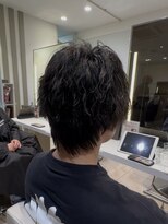 ケンジ 平塚 アネッタ(KENJE annetta)&nbsp;メンズパーマ　波巻きパーマ　特殊パーマ　ツイストパーマ