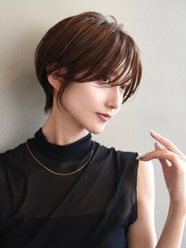 ソワネ 表参道(soigne) 表参道髪質改善カラー顔周りレイヤーボブアッシュグレージュ40代