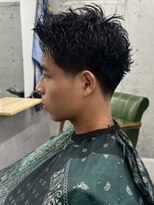 ザスーツブラザーズ(THE SUITS BROTHERS)&nbsp;MEN'SHAIRウルフカルマパーマメンズショートイージーパーマ