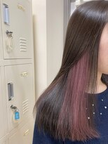 コトナ 越谷店 イヤリングカラー|ラベンダーピンク×グレージュ【越谷】