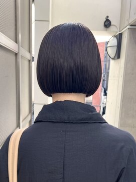 ニコ トウキョウ(nico TOKYO) 20代30代ショートボブ前髪ありボブミニボブ顔周りレイヤーカット