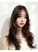 韓国レイヤー/透明感カラー/イルミナカラー