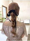【瀧本】ヘアアレンジ/編みおろし