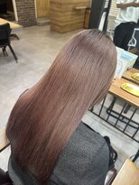 フラッグ(flag) 柔らか艶感|上品ラベンダーブラウン