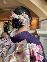 ラ シェンテ 宝塚(La Sente) ふわふわまとめ髪